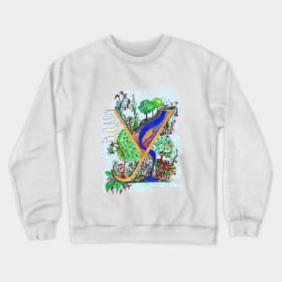 Y- an illuminated letter Crewneck Sweatshirt